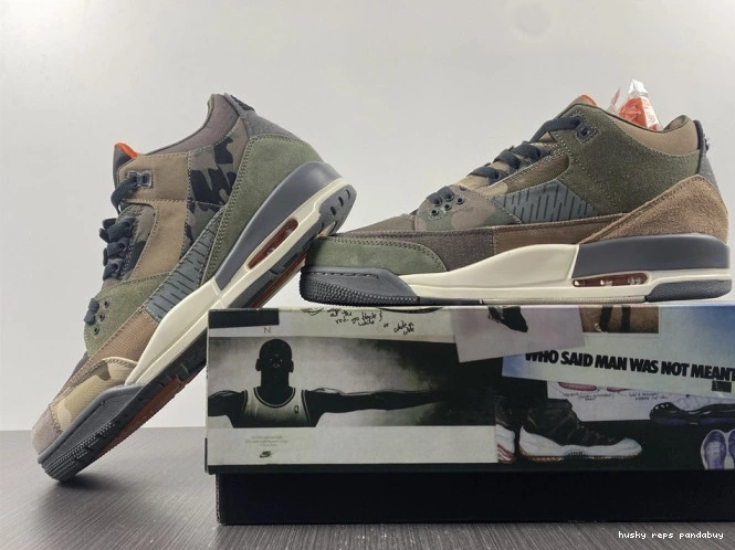 Rep Husky Camo DO1830-200 Patchwork 3 Air Jordan Retro 0713